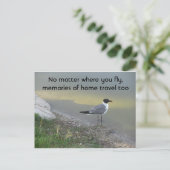Postale Peu importe l'endroit où vous volez - Carte postal (Debout devant)