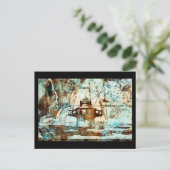 Postale Phare de Black Ledge et carte (Debout devant)