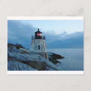 Postale Phare de Castle Hill - Newport, carte RI