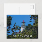 Postale Phare de Heceta Head | Côte de l'Oregon | Carte po (Devant / Derrière)