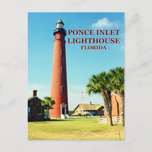 Postale Phare de Ponce de Leon Inlet, Floride Carte postal (Devant)