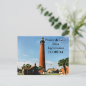 Postale Phare de Ponce de Leon Inlet, Floride Carte postal (Debout devant)