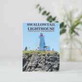 Postale Phare de Swallowtail, Grand Manan N.B. Carte posta (Debout devant)