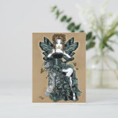 Postale "Phoebe" Couture gothique Papillon Fée Carte posta (Debout devant)