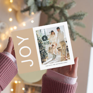 Postale Photo de Noël en famille Carte de vœux de vacanc