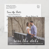 Postale Photo Enregistrer La Date Carte Postale, Paysage P (Devant / Derrière)