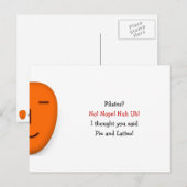 Postale Pilates ? Non! Non ! Nuh Euh ! - Envoyer une carte (Devant / Derrière)