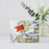 Postale Pingle de carte placée à Berlin, Allemagne sur la (Debout devant)