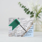 Postale Pinglette de carte placée à Sydney, Australie sur  (Debout devant)