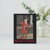 Postale Pirate Carte de remerciements, Je Remercie Pour Le (Debout devant)