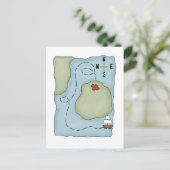 Postale Pirates ・ Carte des pirates (Debout devant)