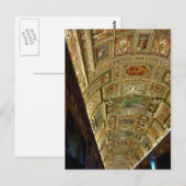 Postale Plafond au Musée du Vatican, Rome Italie Carte pos (Devant / Derrière)