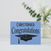 Postale Plafond De Diplôme Mots De Conseil Carte De Fête (Debout devant)