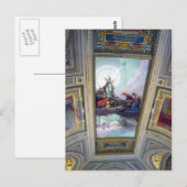 Postale Plafond du musée du Vatican à Rome, Italie Carte p (Devant / Derrière)