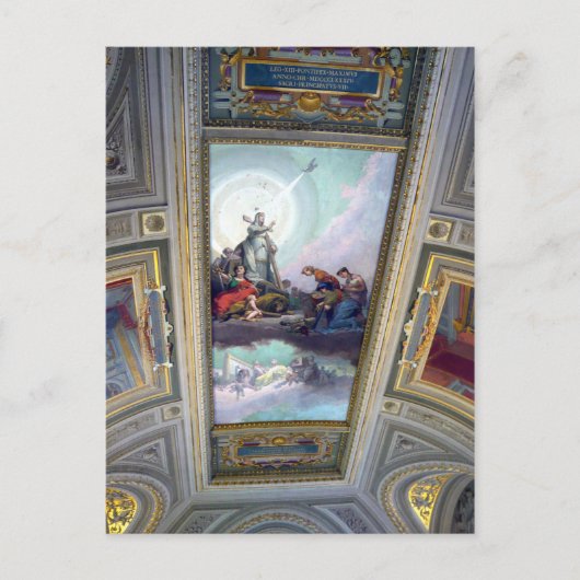 Postale Plafond du musée du Vatican à Rome, Italie Carte p (Devant)