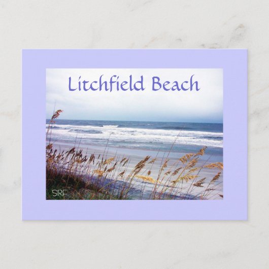 Postale PLAGE CARTE POSTALE, Litchfield Beach (Devant)