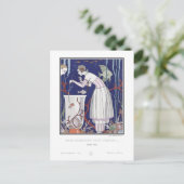 Postale Plaque de mode Art déco par George Barbier Carte p (Debout devant)