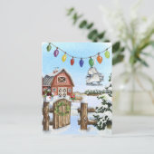 Postale Plier carte de voeux Jigsaw Puzzle (Debout devant)