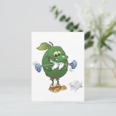 Postale Poids levant Avocado, sur une carte postale. (Debout devant)