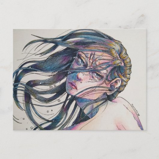 Postale Poignant Art Series 11 de 11 Taille de carte posta (Devant)