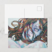 Postale Poignant Art Series 7 de 11 Taille de carte postal (Devant / Derrière)