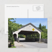Postale Pont couvert de la gorge de Quechee - Carte postal (Devant / Derrière)
