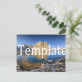 Postale poste de carte modèle (Debout devant)