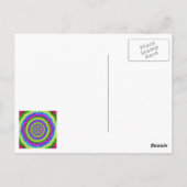 Postale Poster carte Neon Explosion (Dos)