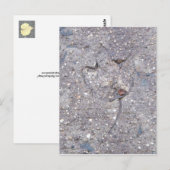 Postale Preuve d'automne - Carte feuille (Devant / Derrière)