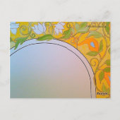 Postale Prière bouddhiste de Metta de carte de méditation (Dos)