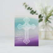 Postale Prière pour Vous - Carte de Condoléances (Debout devant)