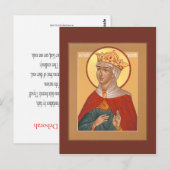 Postale Prophète Deborah Carte de prière (Devant / Derrière)