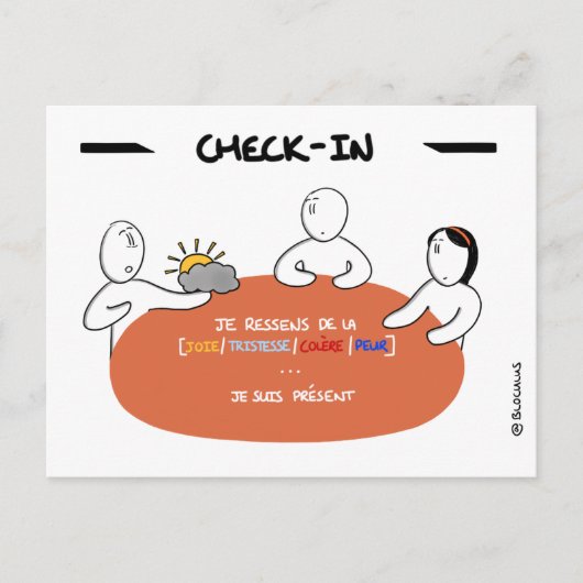 Postale Protocole Carte Core : Enregistrement (Devant)