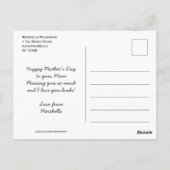 Postale PROVERBS 31 Floral Happy Mother's Day Carte postal (Dos)