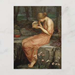 Postale Psyche Ouverture de la carte Golden Box Waterhouse