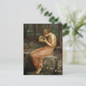 Postale Psyche Ouverture de la carte Golden Box Waterhouse (Debout devant)