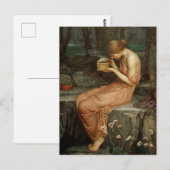 Postale Psyche Ouverture de la carte Golden Box Waterhouse (Devant / Derrière)