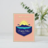 Postale Punta Mita Mexique vacances terre cuite Carte post (Debout devant)