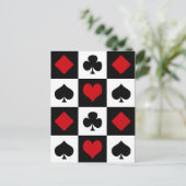 Postale Quatre costumes de carte (Debout devant)