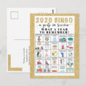 Postale Quelle année d'activités de quarantaine Carte post (Devant / Derrière)