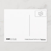 Postale Rat flottant avec un verre dans l'océan Carte post (Dos)