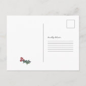 Postale Recette de cidre de pomme d'aquarelle | Carte pour (Dos)