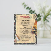 Postale Recette Roll de graines de pavot slave | Carte pos (Debout devant)