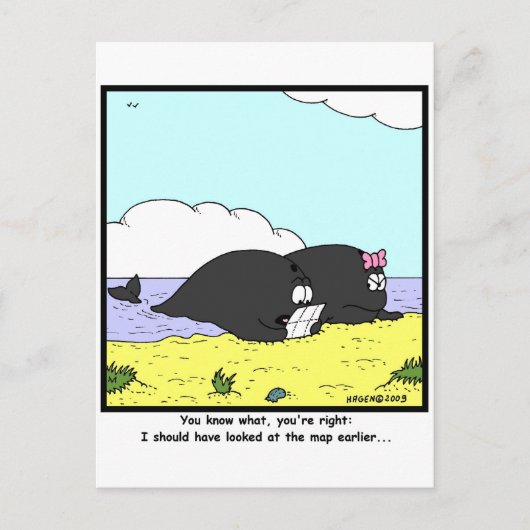 Postale Regardez la carte (Devant)