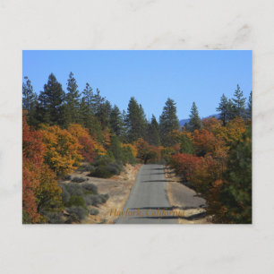 Postale Réservoir coloré d'Ewing en automne.... Carte post