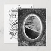 Postale Rêve de hantise, carte de Cabinet (Devant / Derrière)