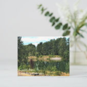 Postale Rivière Cowlitz, Castle Rock, Washington Carte pos (Debout devant)