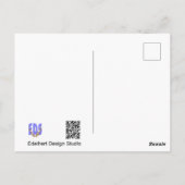 Postale Robin sur le vélo fermer do-it-yourself carte post (Dos)