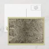 Postale Rome, Carte datant de la fin du 19ème siècle (Devant / Derrière)