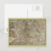 Postale Rome, Carte datant de la fin du 19ème siècle (Devant / Derrière)